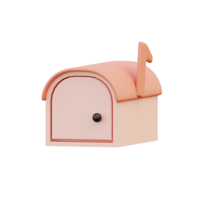 Briefkasten  3D Illustration