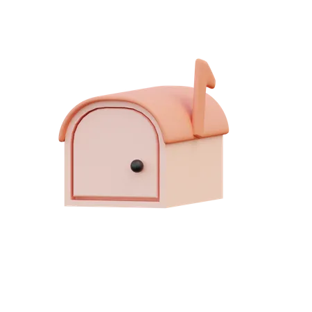 Briefkasten  3D Illustration