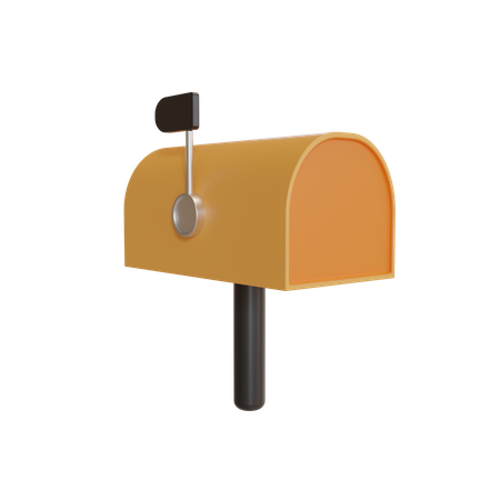 Briefkasten  3D Illustration