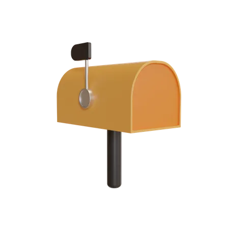 Briefkasten  3D Illustration