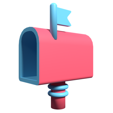 Briefkasten  3D Illustration