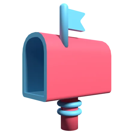 Briefkasten  3D Illustration