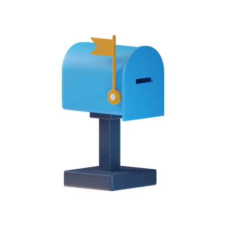 Briefkasten  3D Illustration