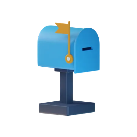 Briefkasten  3D Illustration