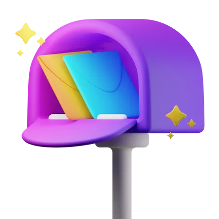 Briefkasten  3D Icon
