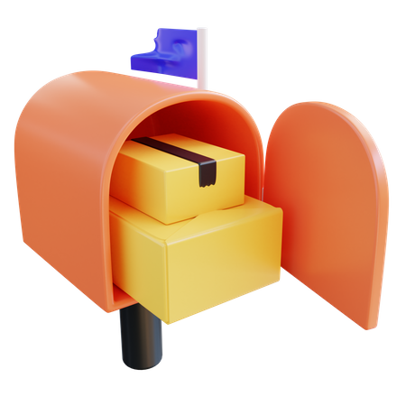 Briefkasten  3D Icon