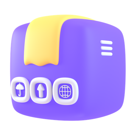 Kasten  3D Icon