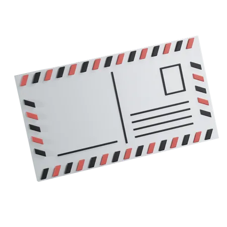 Postkarte  3D Icon