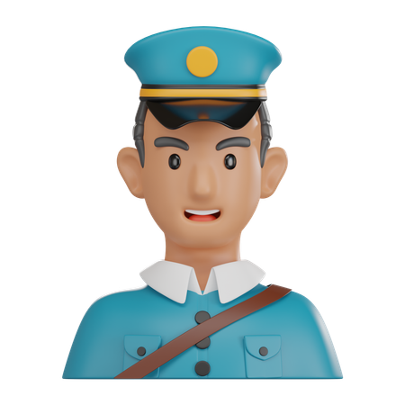 Postman  3D Icon