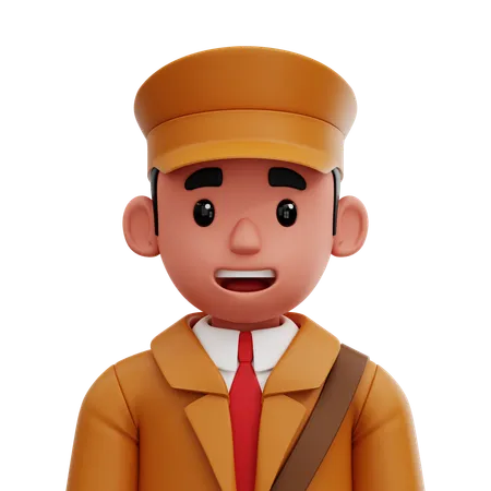 POSTMAN  3D Icon