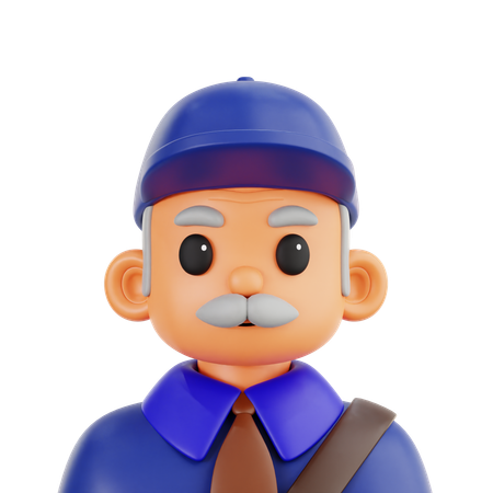 Postman  3D Icon