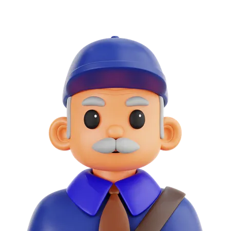 Postman  3D Icon