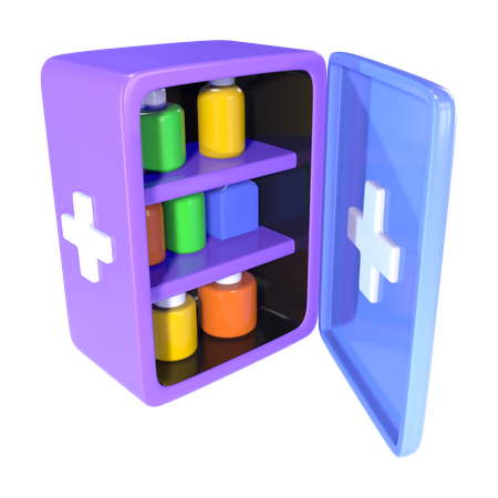 Posto de primeiros socorros  3D Icon