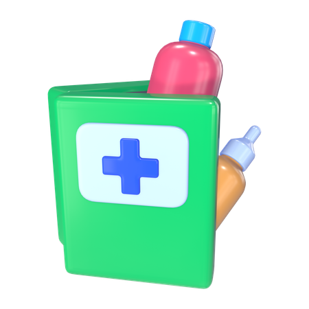 Posto de primeiros socorros  3D Icon