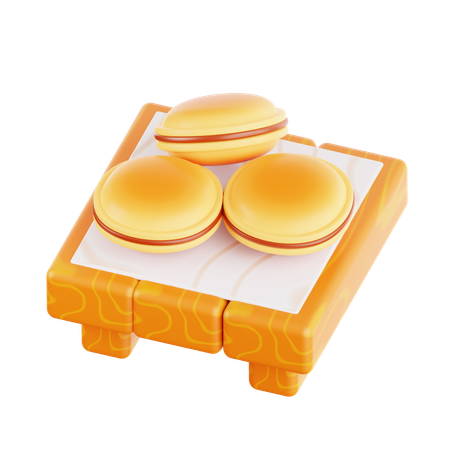 Postre Japonés  3D Icon