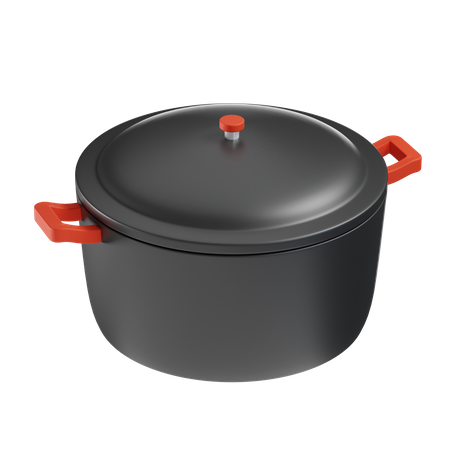 Pot  3D Icon