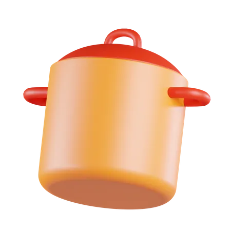 Pot  3D Icon