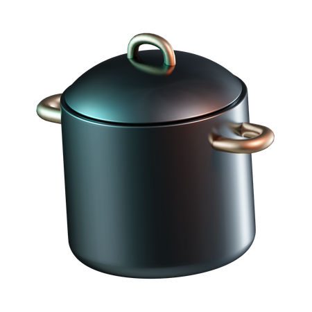 Pot  3D Icon