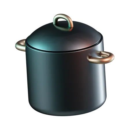 Pot  3D Icon