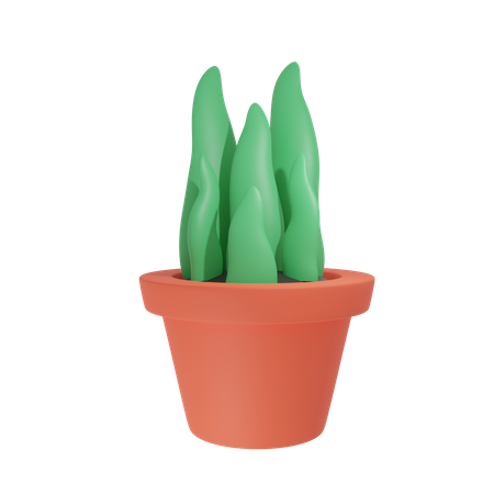 Pot  3D Illustration