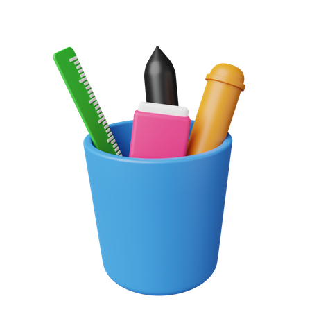 Pot à crayons  3D Icon