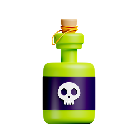 Pot de poison  3D Icon