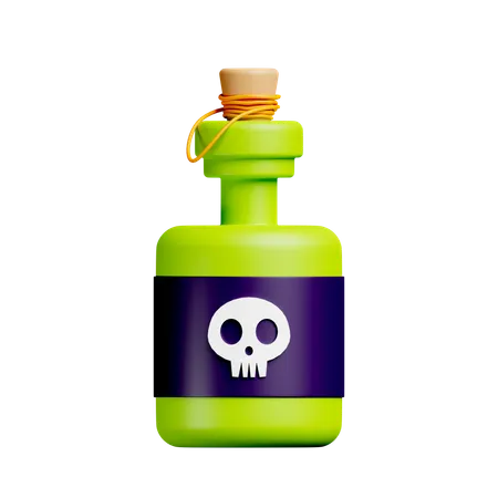 Pot de poison  3D Icon