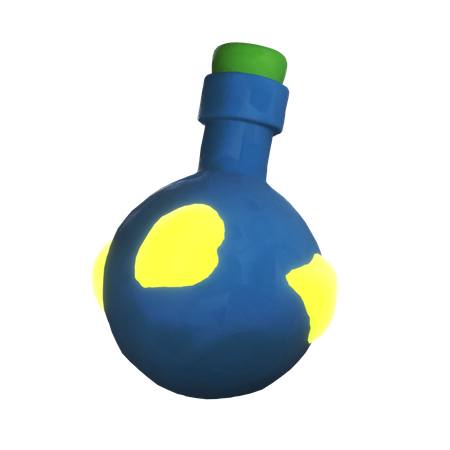 Pot de potions  3D Icon