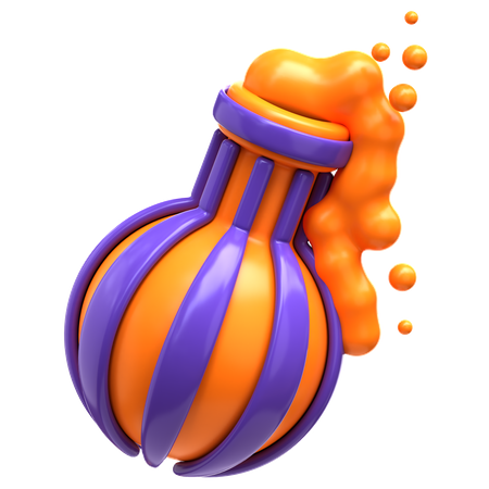 Pot de potions  3D Icon