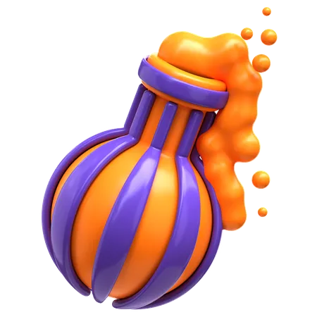 Pot de potions  3D Icon