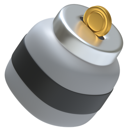 Pot d'argent  3D Icon