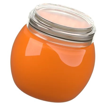 Pot de confiture  3D Icon