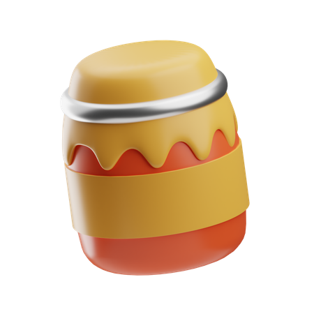 Pot de confiture  3D Icon