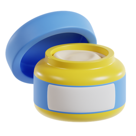 Pot de crème  3D Icon