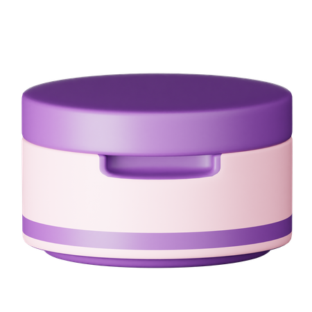 Pot de crème  3D Icon