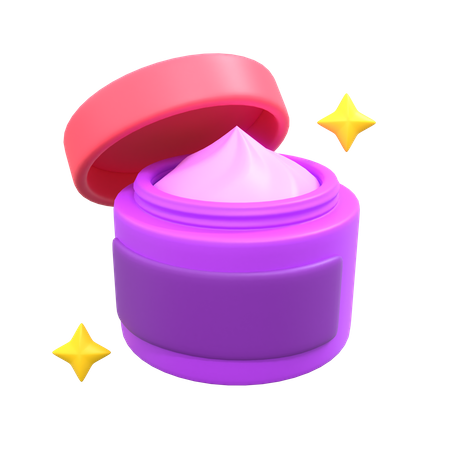 Pot de crème  3D Icon