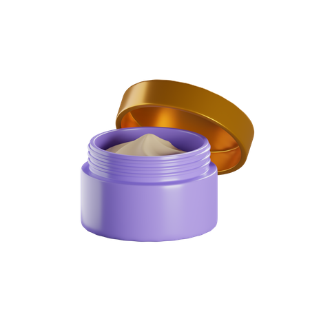 Pot de crème  3D Icon