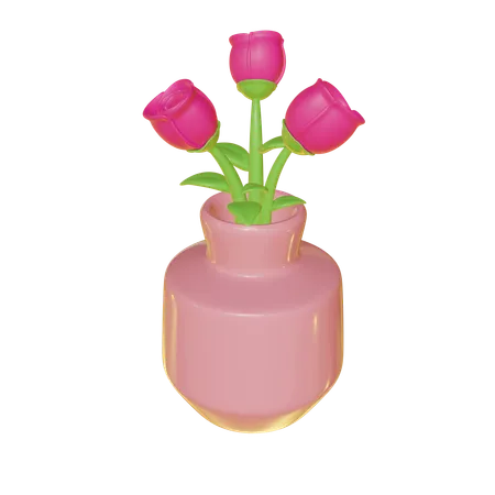 Pot de fleur  3D Icon