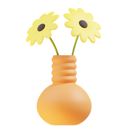 Pot de fleur  3D Icon