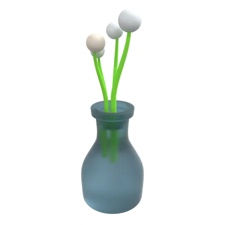 Pot de fleur  3D Illustration