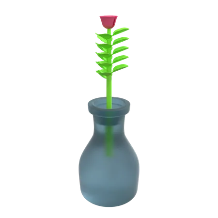 Pot de fleur  3D Illustration