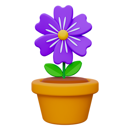 Pot de fleur  3D Icon