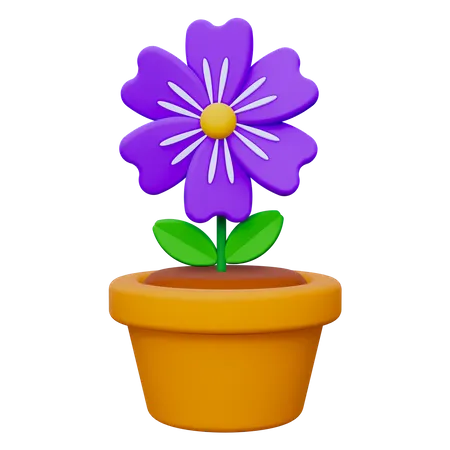 Pot de fleur  3D Icon