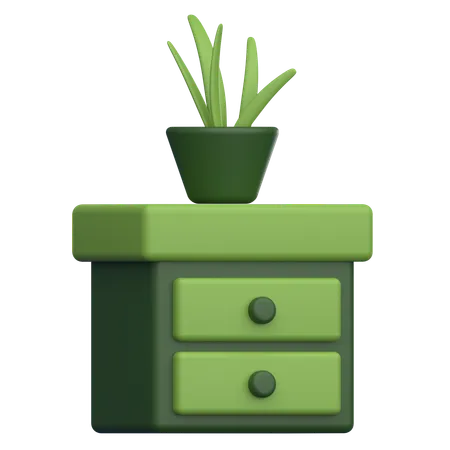 Pot de fleur  3D Icon