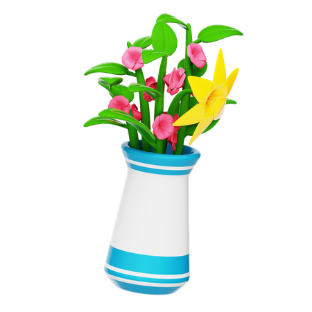 Pot de fleur  3D Icon