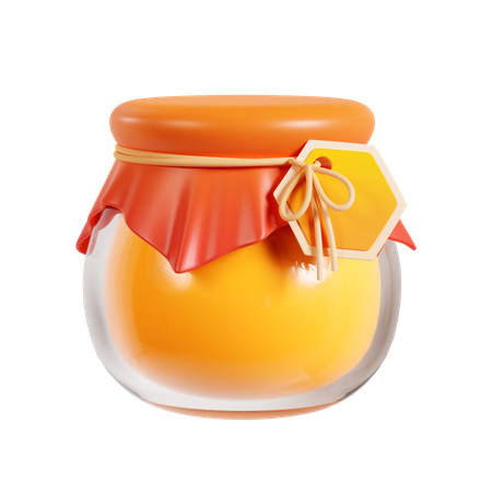 Pot de miel  3D Icon