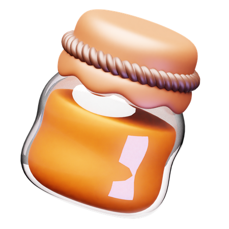 Pot de miel  3D Icon