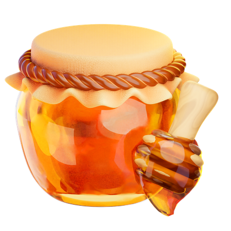Pot de miel  3D Icon