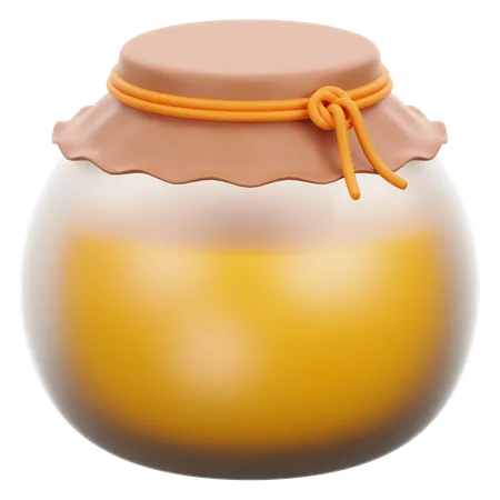 Pot de miel  3D Icon