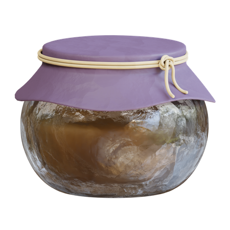 Pot de miel  3D Icon